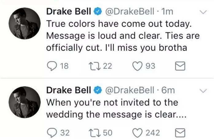 Drake Bell Opened Up About That Wedding Drama With Josh Peck