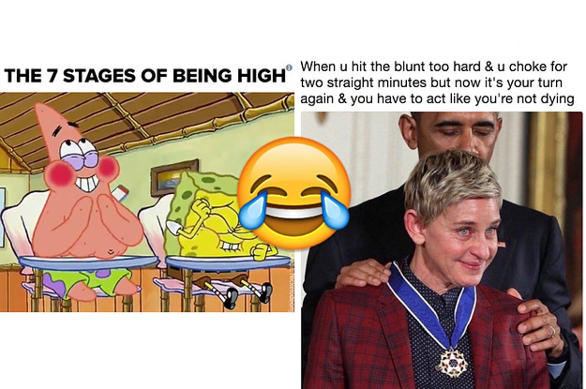The 7 Stages Of Being High