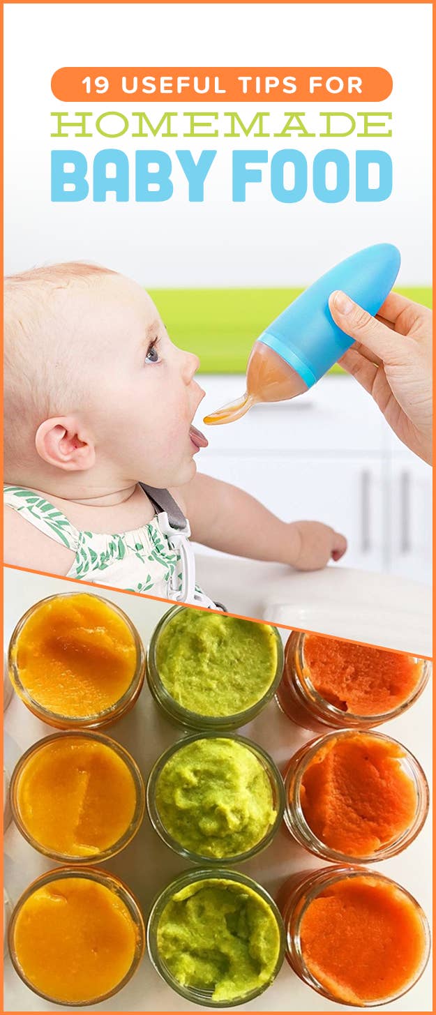 If You Just Threw Out All Your Baby Food, Here's How to Make Your Own
