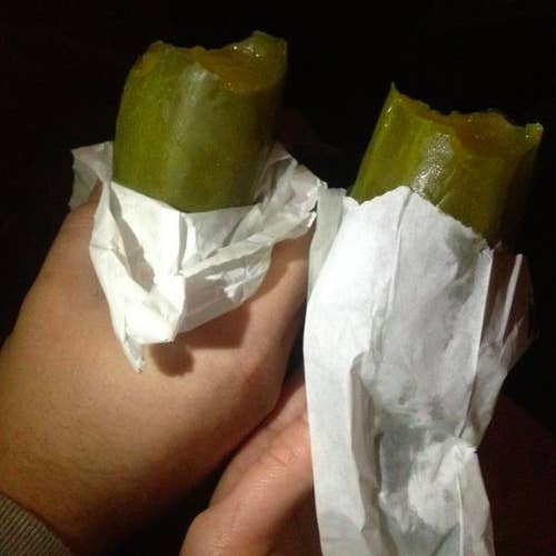 &quot;I’m from Texas and I LOVE getting a big sour dill pickle! They’re only $1, served in a paper sleeve, and last me the entire movie.&quot;—emilys405016583