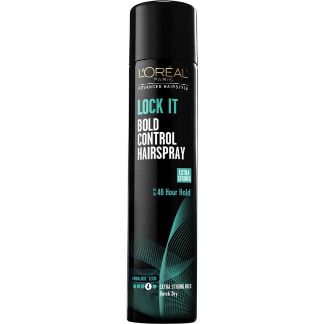 The extra strong hold spray