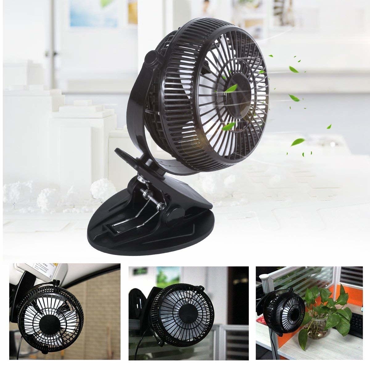 ¿El equipo contra el aire acondicionado ha ganado la batalla en tu trabajo? No pasa nada, con este mini-ventilador no pasarás calor. Cárgalo a través de un cable USB, colócalo en tu mesa gracias a la pinza y enciéndelo. ¡Focos a tu persona! Consíguelo por 14,99 € en Amazon.