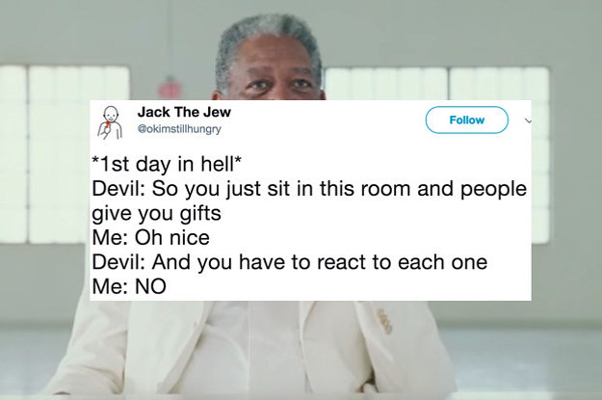 17 Hilarious Tweets About Getting Into Heaven Or Hell