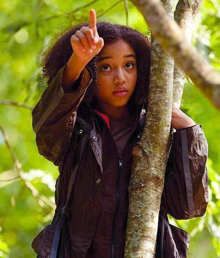 hunger games rue dying