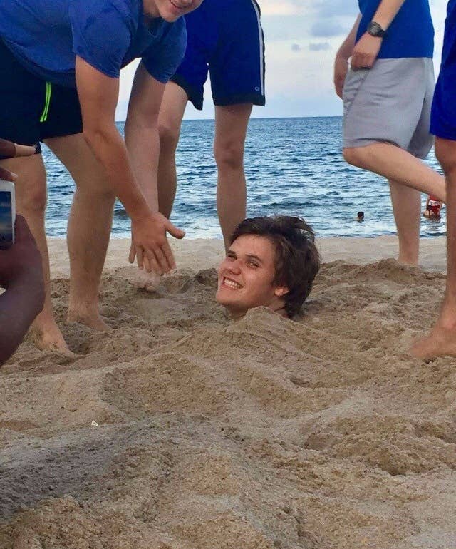 This Teen Got Hookworms After His Friends Buried Him In The Sand