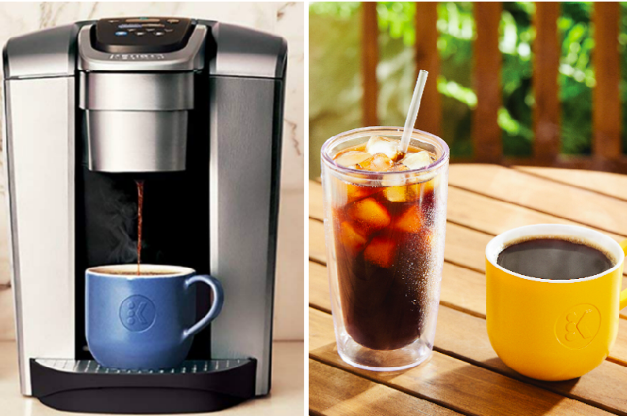 HOT Iced Coffee Keurig K Elite Auto Brew Iced Coffee Maker