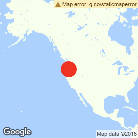 Map of Redding, California