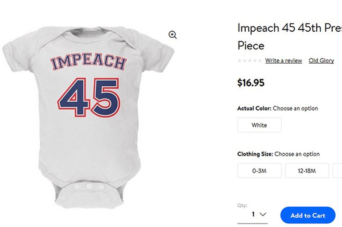 impeach trump t shirt walmart