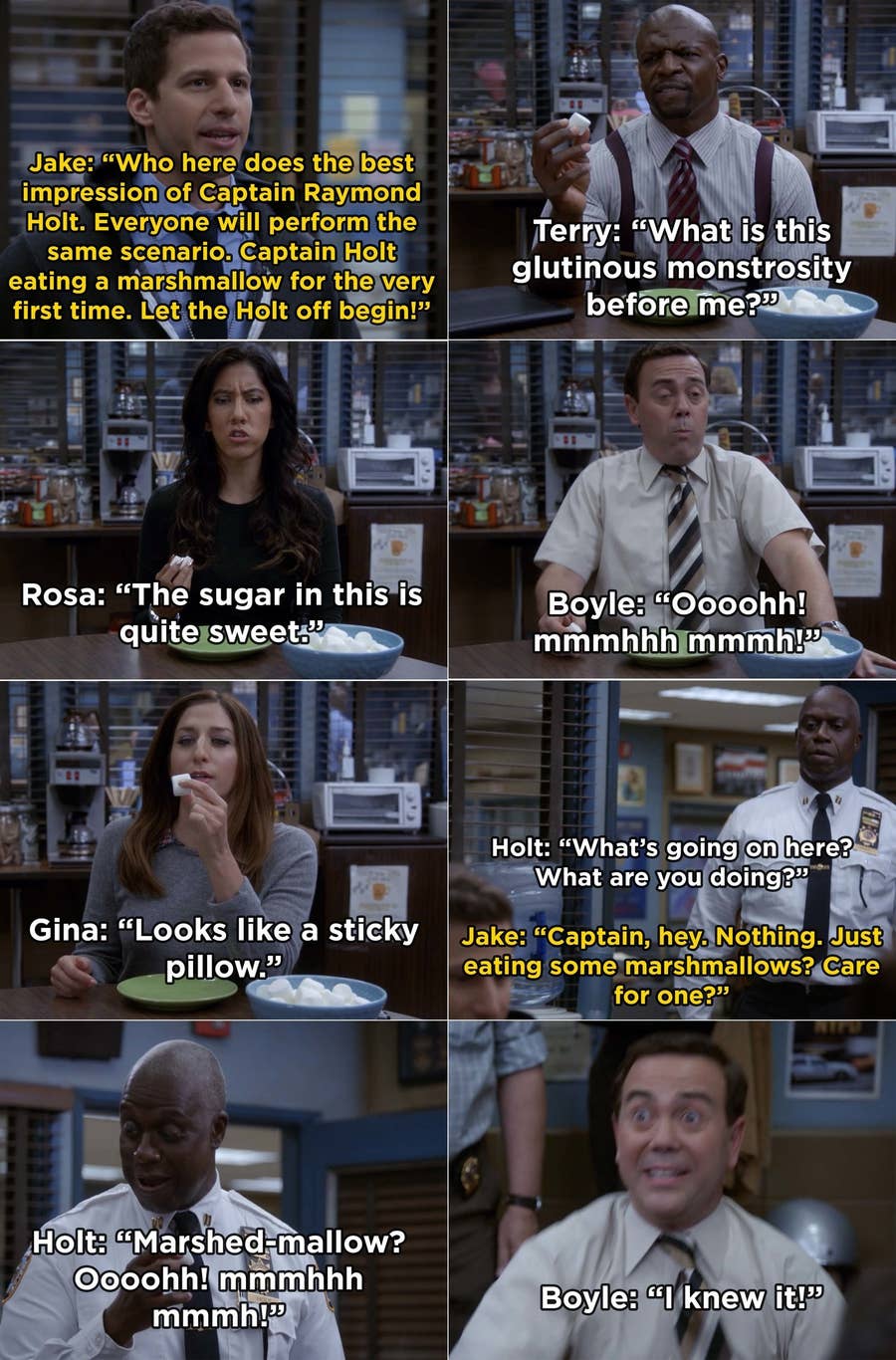 29 Brooklyn Nine Nine Cold Opens That Are Even Funnier The 100th Time