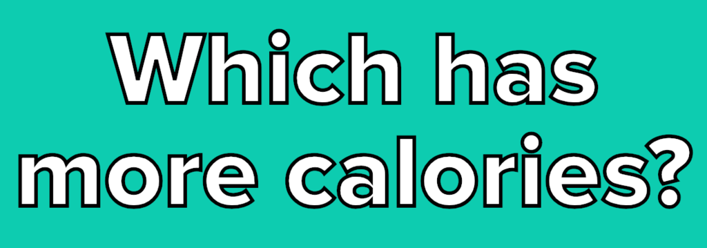 Only Calorie Experts Can Tell If This Meal Has More Calories Than One ...