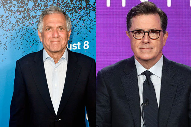 Stephen Colbert Didn't Shy Away From His Bosses Sexual Harassment Allegations During His Opening Monologue