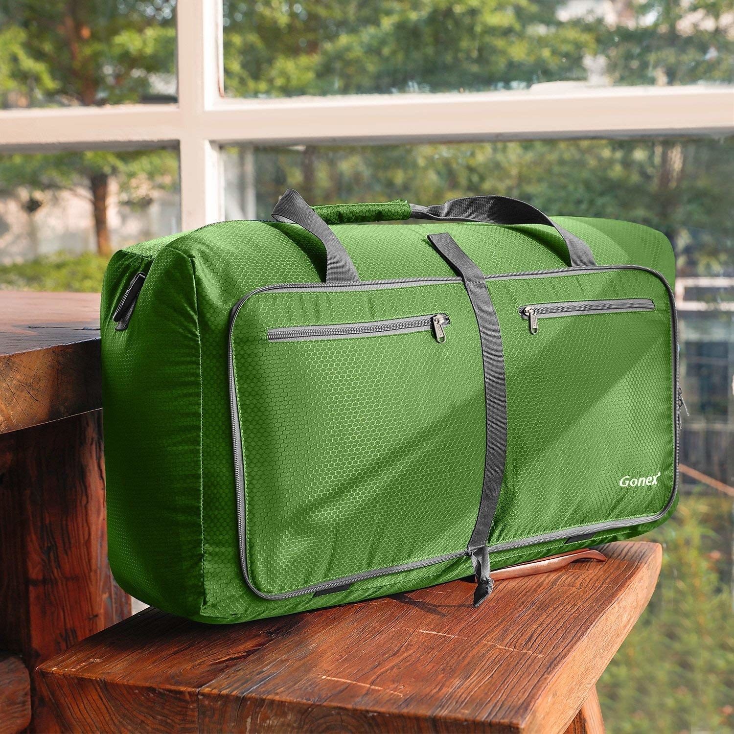 Promising review: "I LOVE LOVE LOVE this bag! Did I say, LOVE?! Well I LOVED them so much I bought 10! Yep! you read that right —10! My husband and I moved to Europe and we were allowed to bring 10 bags. I thought these bags would be great to be seen at the airport, which they were. We traveled through four airports and not one of our bags had a hole, not one bag had any zipper issues. I HIGHLY recommend these bags! My favorite feature is that they break down to literally nothing. We threw all our green bags into one of our hard-shell suitcases that don't break down for SUPER easy storage!" —Brittany McAnallyPrice: $24.99 (available in 12 colors)