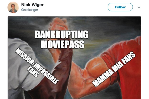 Just A Bunch Of Funny Memes About The Impending Death Of MoviePass