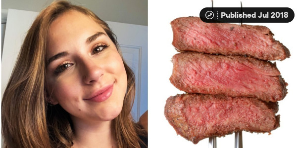 Jordan Peterson Says Meat Cured His Depression. Now Daughter Is Charging People To “Carnivore Diet.”