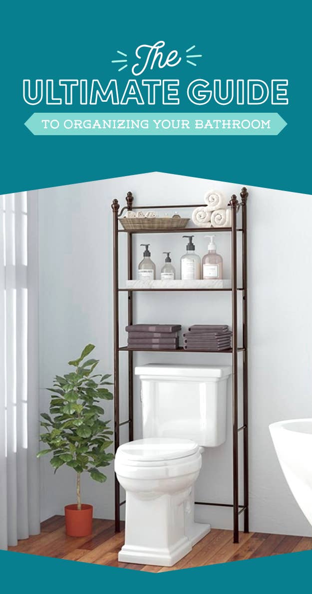 28 Ways To Actually Make Your Bathroom More Organized Than It S
