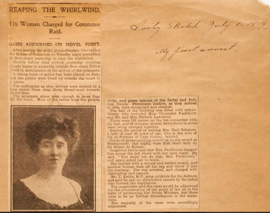 This Suffragette Kept A Record Of All Her Badass Activism In A ...