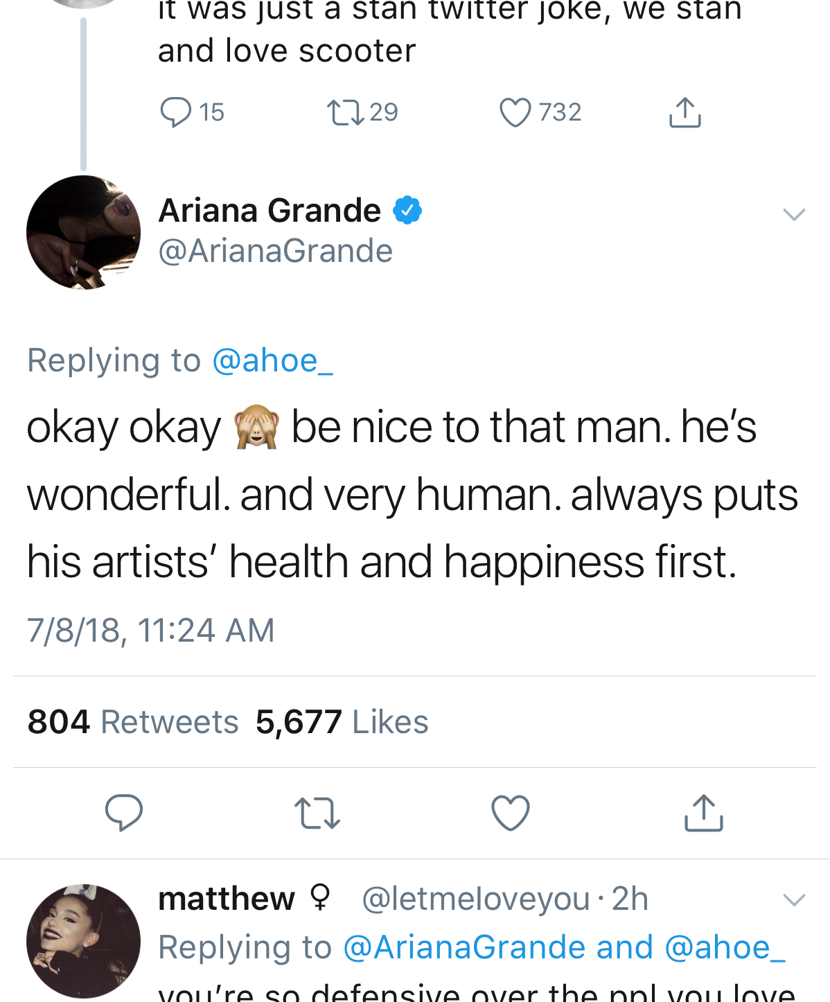 Fans Have Been Criticizing Scooter Braun For Ariana Grande And Justin  Bieber's Engagements, But Ariana Clapped Back