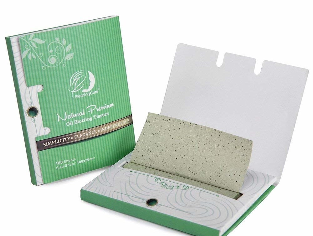The Natural Green Tea Oil Absorbing Tissues.