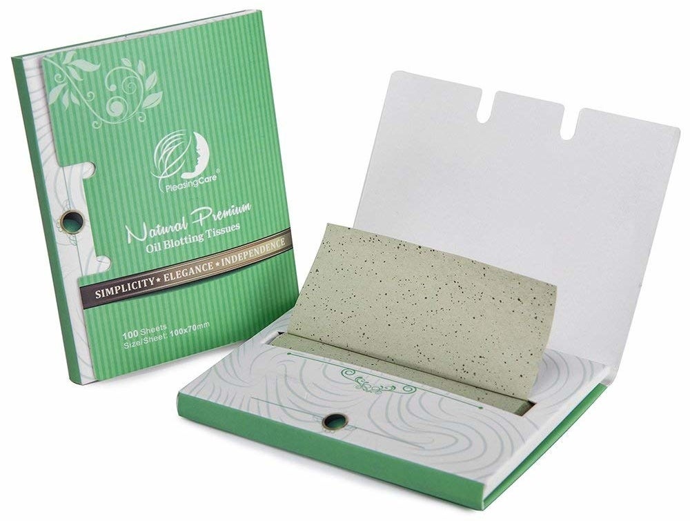 The Natural Green Tea Oil Absorbing Tissues.