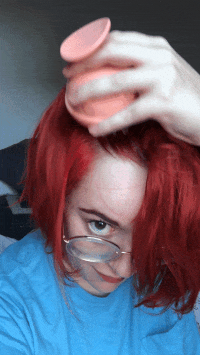I completely expected this to pull my hair when dry, especially at times when I don't add any oil, but it proved my narcissistic self wrong! Not only does it keep my hair tangle-free, it moves so smoothly I constantly use it on my dry hair when I have a headache or feel stressed. This has saved me so much time (and water) when I'd usually take a bath to relax.