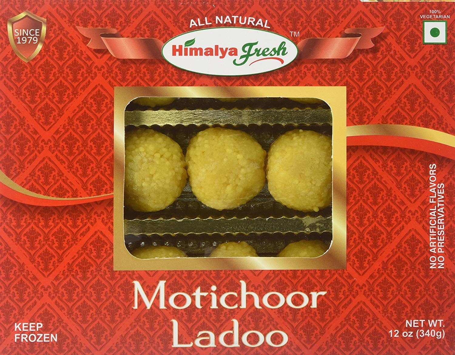 Box of Motichoor Ladoo