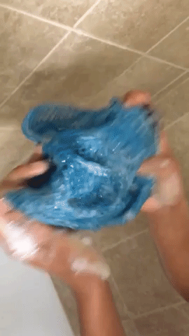 I personally love using washcloths for their soft texture and latherability (#newwordalert), but am also Team Loofah cuz I wanna actually feel a gentle scrub as I slough away my dead skin cells. Well, apparently those two items had a baby and named it LUV SCRUB, and now my skin is LIVING for its multifunctional design!!! It lathers like a dream, stretches all the way across my back, and both cleans and smooths my skin like no other, making it super easy for lotion to sink right in during my post-shower rubdown. The LUV SCRUB also helps keep ingrown hairs at bay in a very gentle, affordable way. Shout out to founder Caroline Owusu-Ansah for sharing her West African family staple with the rest of us!Get it at LUV SCRUB for $18.