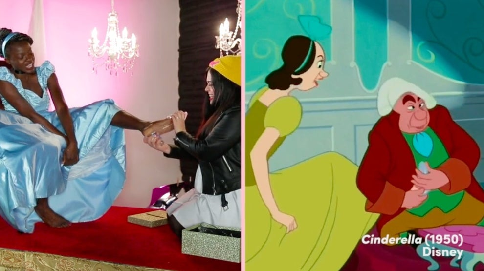 We Tried Running In Custom Glass Slippers Like Cinderella And It's