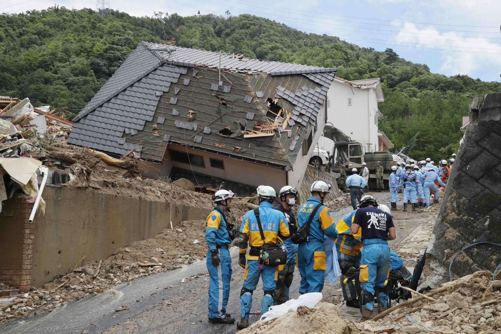 広島県熊野町(7月9日)