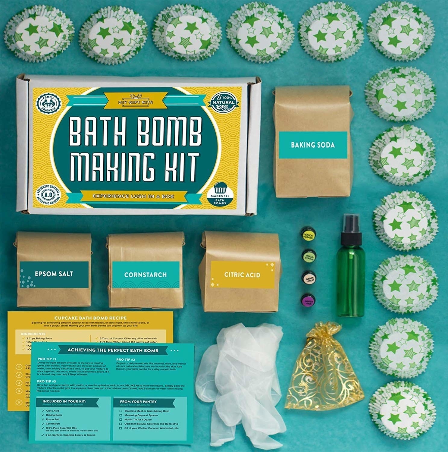 a bath bomb kit