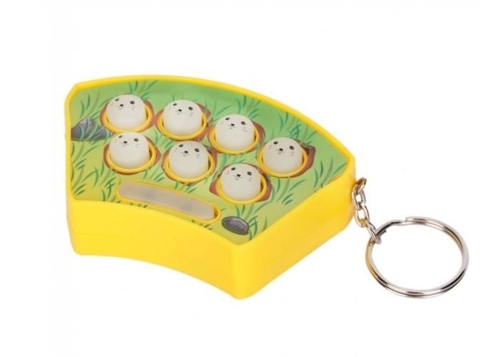 ¿Te acuerdas del juego en el que muchos topos salían de su escondite y los tenías que golpear? Pues, esto es el futuro, porque ahora puedes tenerlo en tus llaves.