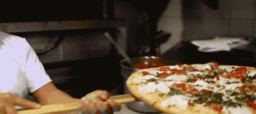 Despite it being almost 5 a.m. and the streets of NYC being almost empty, Dave and Erin noted that this pizza still tasted fresh and delicious.