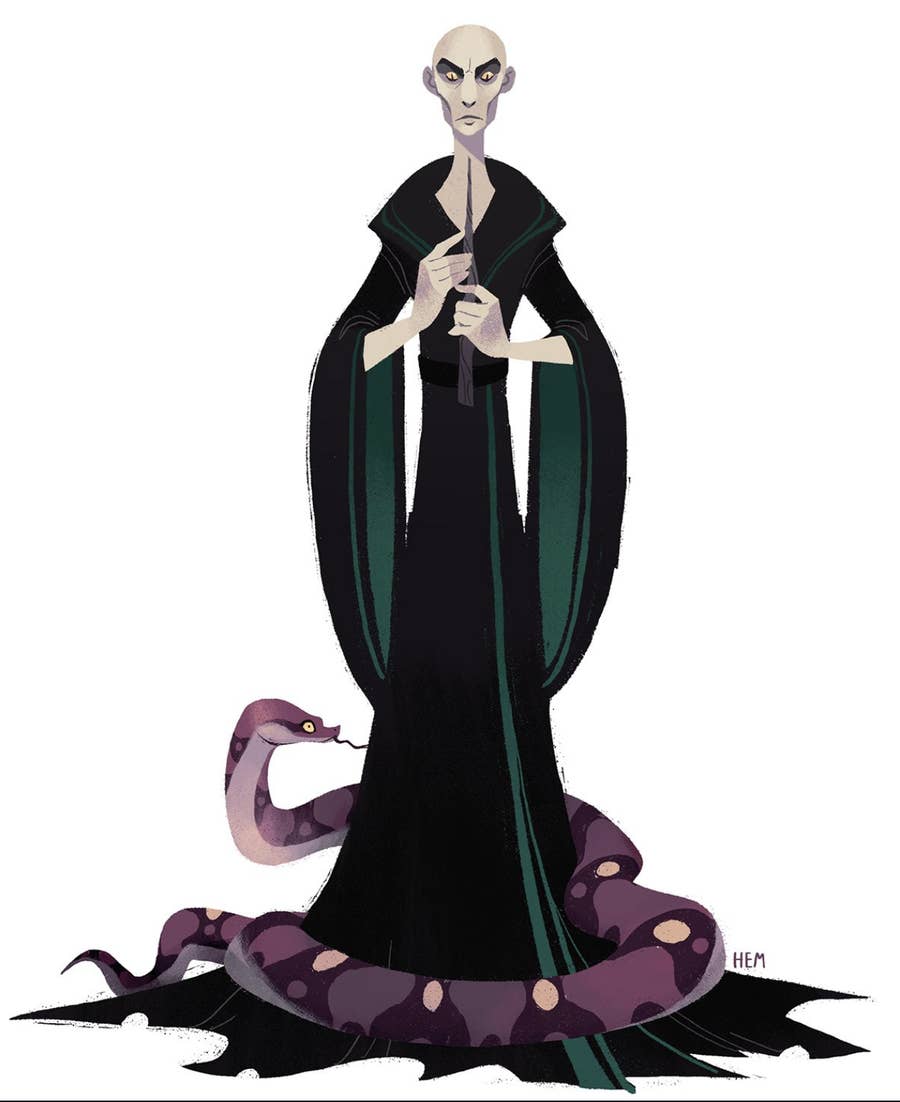 voldemort drawing full body