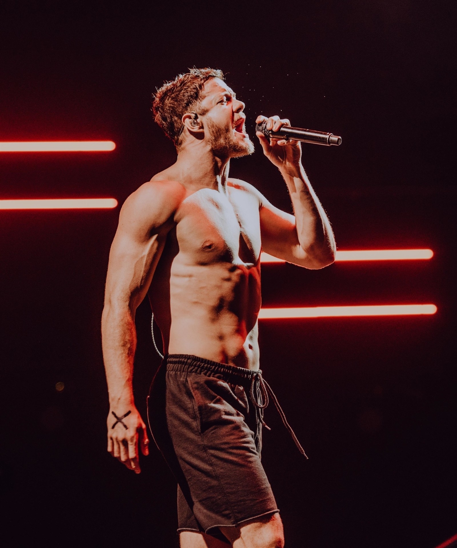 Imagine Dragons Singer Daniel Reynolds Performance Pics