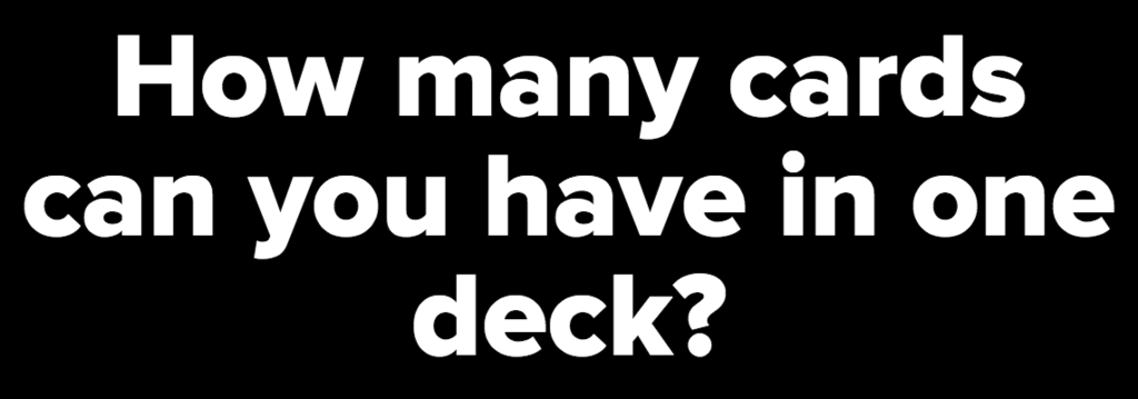 how many cards are you allowed in a yugioh deck How to Construct a Yu Gi Oh! Deck: 11 Steps