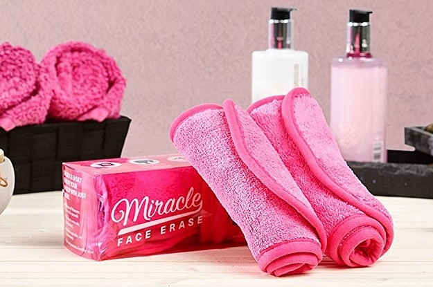 2 pack miracle face erase makeup remover face cloths