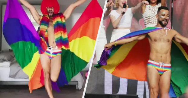 The Rainbow Wig Tossing Dancer Who Went Viral During Pride Month Danced Onstage With Carly Rae Jepsen