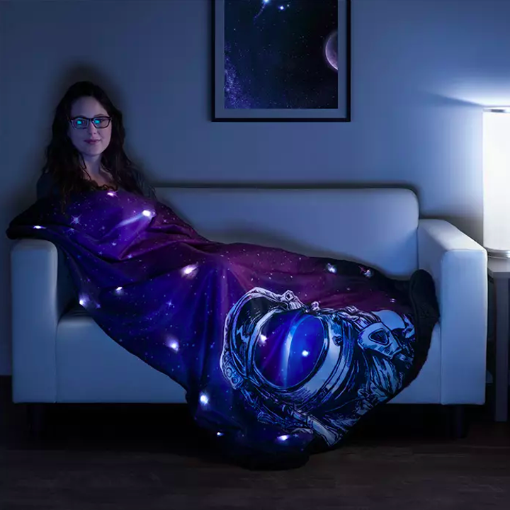 Led space. Космическое одеяло. Blanket Wrapped. Constellation Blanket. Sterilizing with haremless led for Space.