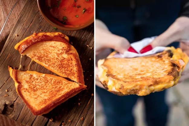 How to Make a Grilled Cheese Sandwich in Your Toaster! - DudeFoods