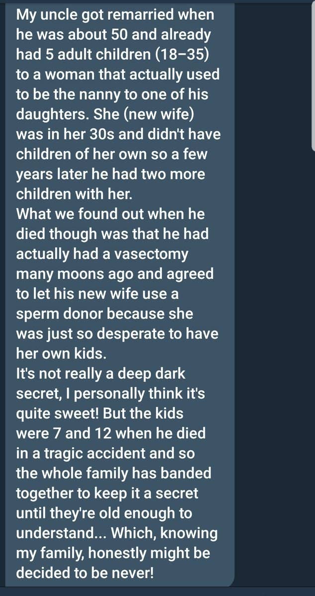 16 Deep Dark Family Secrets That Are Creepy Af