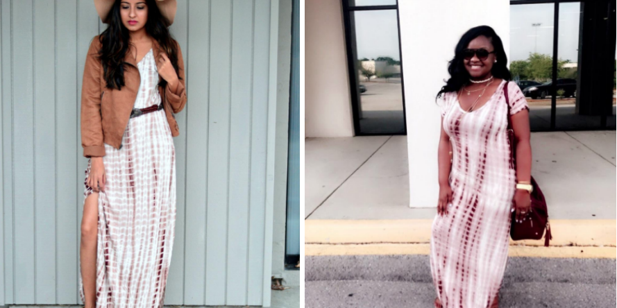 tie dye maxi dress amazon This $18 Is Great For Days When You Want To Look Cute But Are Lazy honeymoon dress for women Color:Quiet Harbor Elegance High Low Lace ldw23