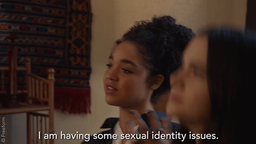 "Kat Edison from The Bold Type gave me the confidence to come out to my family and friends. It was the first time I ever saw a black woman question her sexuality in a healthy environment. She has truly helped me navigate my sexuality and be proud to be a queer, black woman!"—naturalbelle