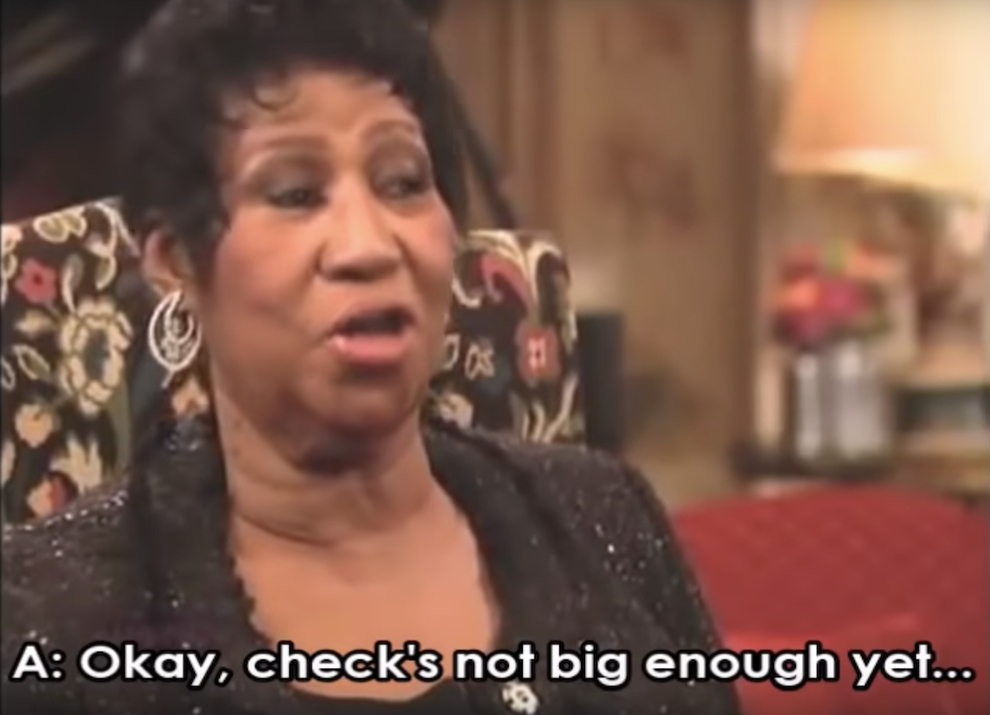 16 Times Aretha Franklin Didn't Put Up With ANYONE'S Crap