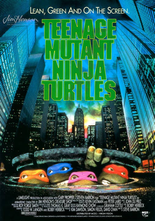 Shout out to the costume designer that had to make four life-sized man-turtle costumes that could withstand kung-fu action.