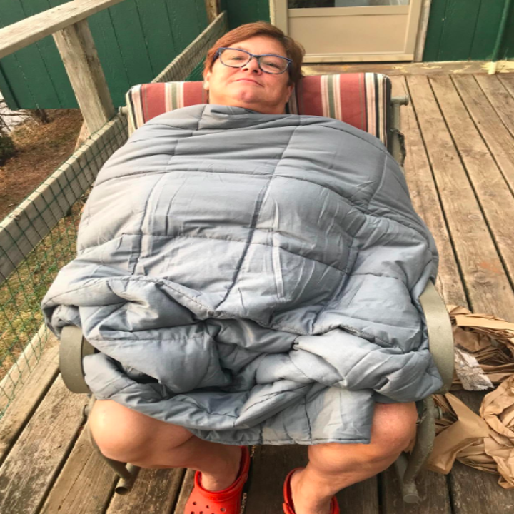 This Weighted Blanket Might Be All You Need For Restful Night's Sleep