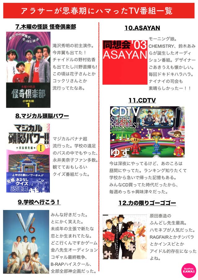 泣けるほど懐かしい アラサーが思春期にハマった 伝説的テレビ番組 たち