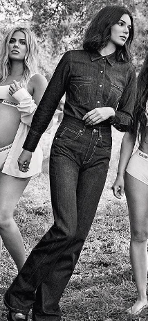 TBH It looks like she couldn't make the shoot and so she was — much like Kourtney's skinny arm — just shittily photoshopped in. 💁