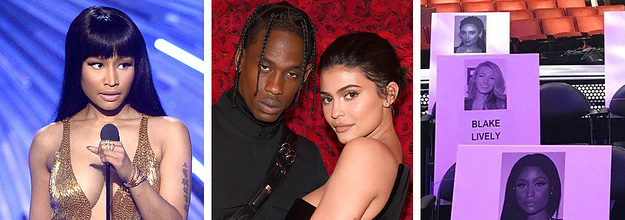625px x 220px - Nicki Minaj Is Apparently Sitting In Front Of Kylie Jenner And Travis Scott  At The VMAs Which Sounds Awkward AF