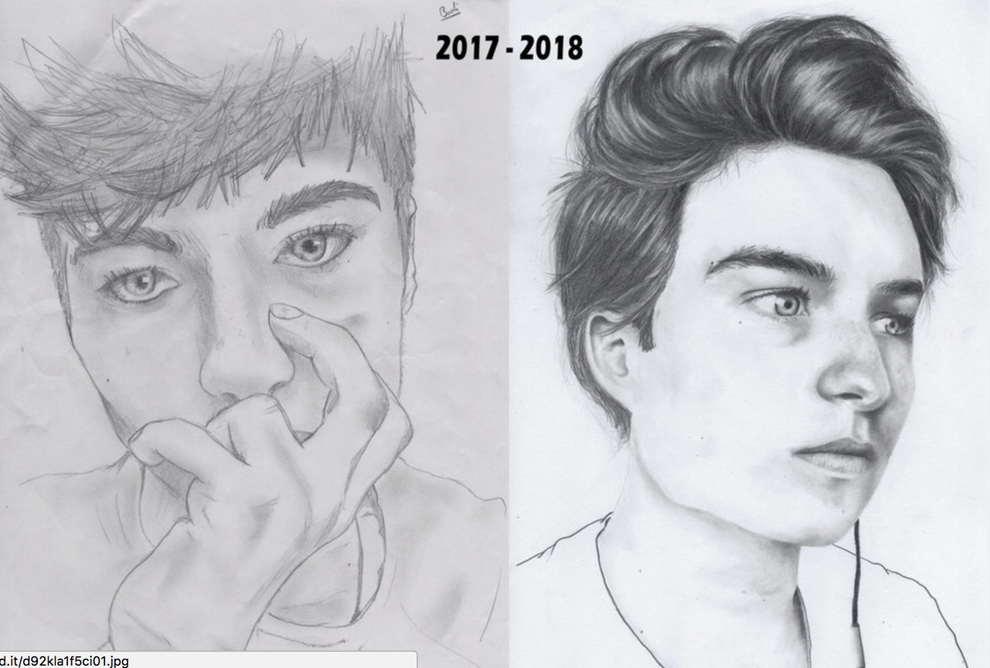 19 Art Transformations That'll Make You Want To Start Drawing Again