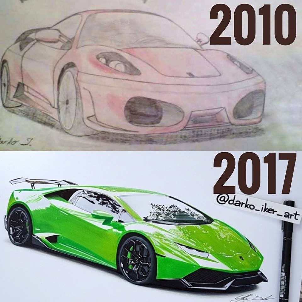 19 Art Transformations That'll Make You Want To Start Drawing Again