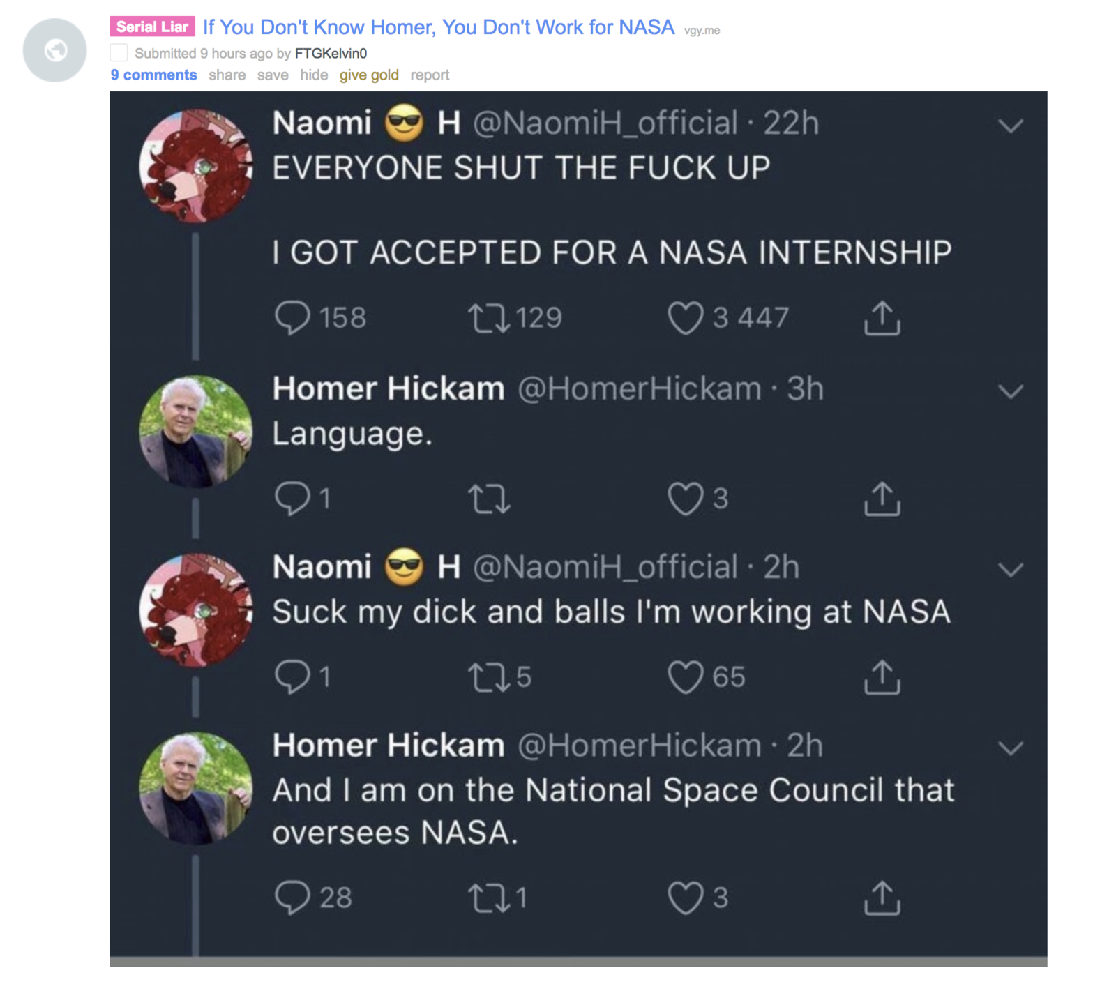 Suck my dick and balls nasa internship